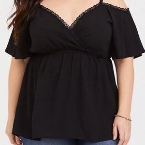 Torrid cold shoulder top (Must GO) (moving sale)